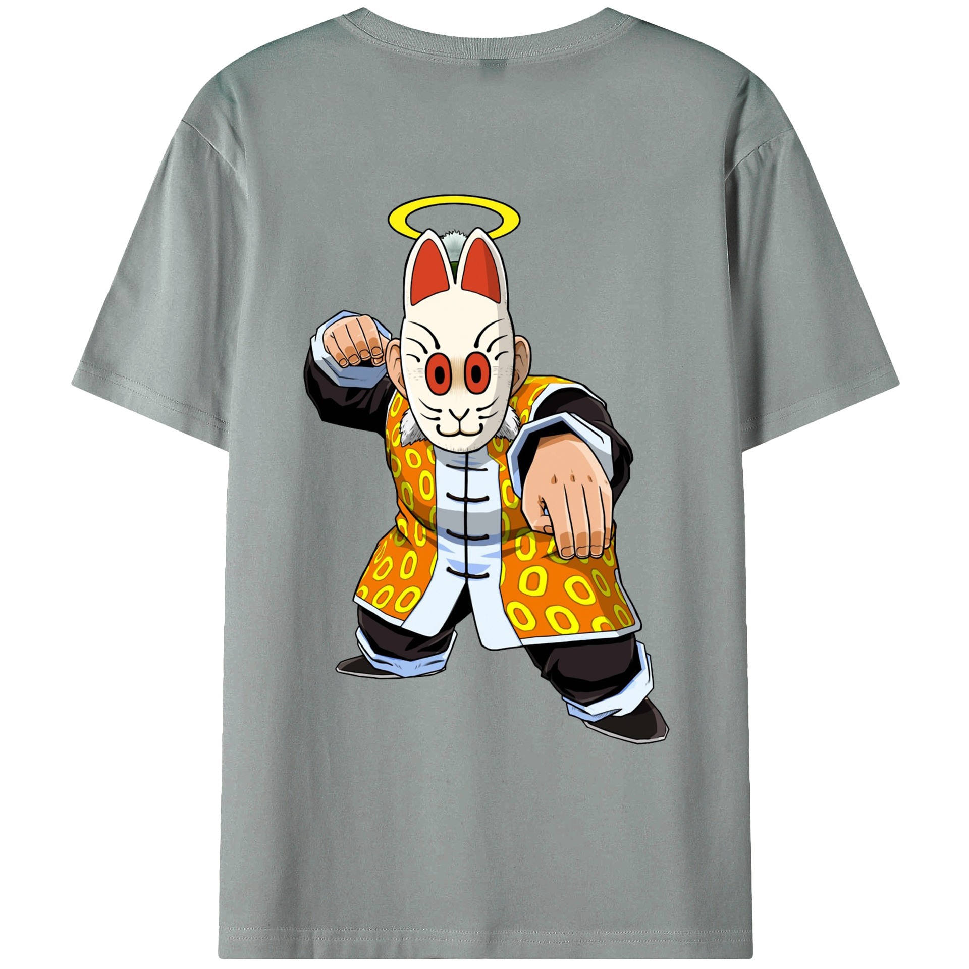 （画像用） ドラゴンボール DRAGON BALL 綿100％ メンズ半袖Tシャツ（バックプリント） 通気性